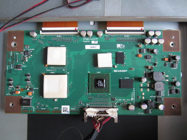 Sharp T-Con Board CPWBX RUNTK 4245TP ZZ Logic Board - Click Image to Close